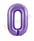 Párty balón 0 fialový 100cm