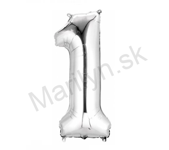 Narodeninový balón číslo 1, 100cm