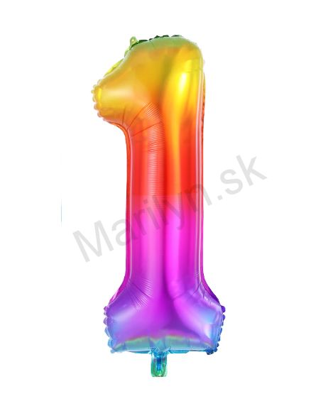 Party balón číslo 1 100cm