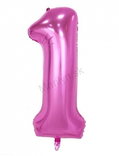 Party balón 1 ružový 100cm