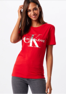 Calvin Klein Jeans t-shirt red