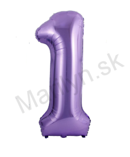 Party balón 1 fialový 100cm
